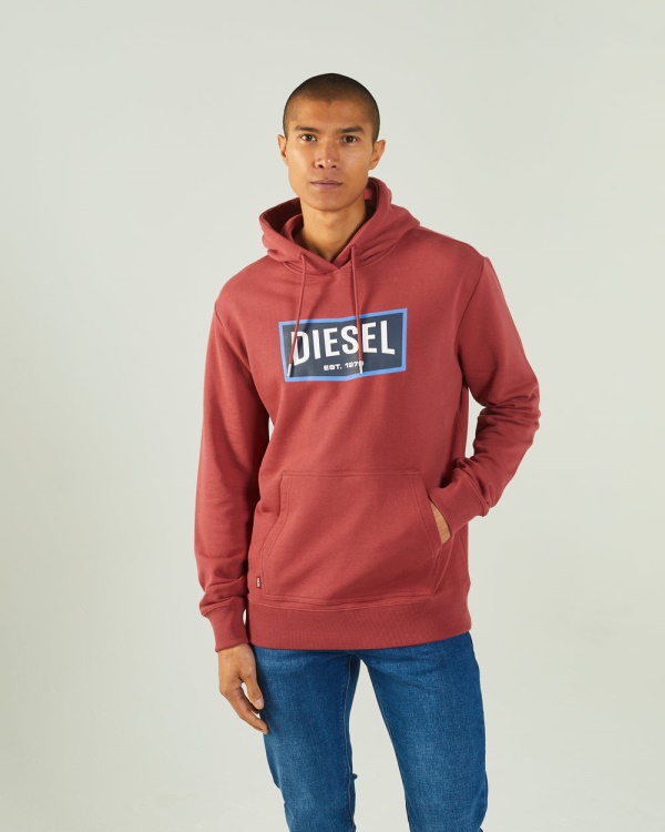 Mark Hoodie Red Oxide Diesel