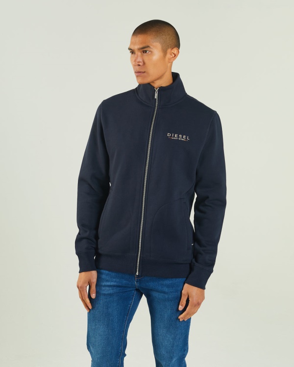 Diesel Fanucci Full-Zip Space Navy