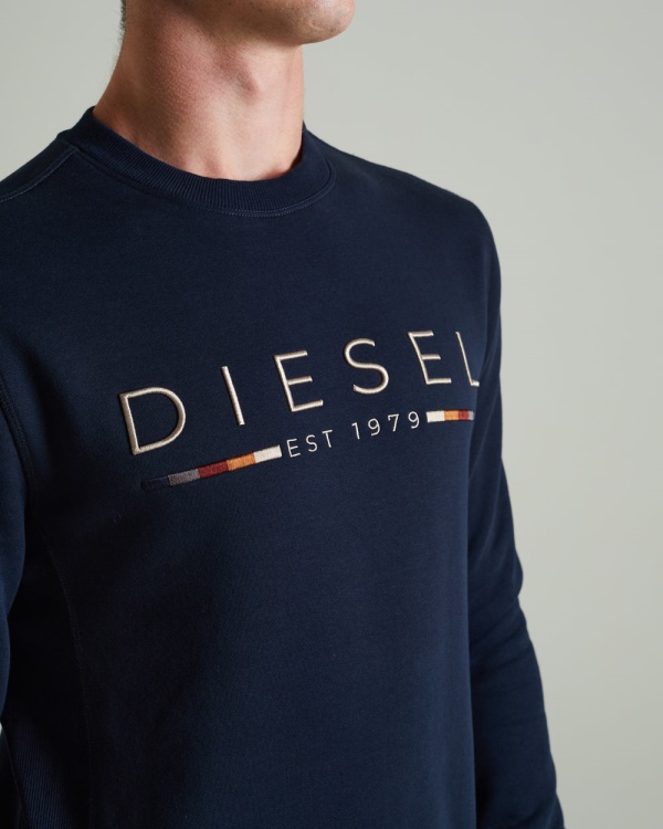 Diesel Fredrick Sweatshirt Space Navy