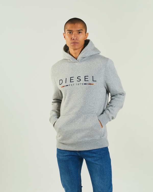 Diesel Franklin Hood Grey Marl