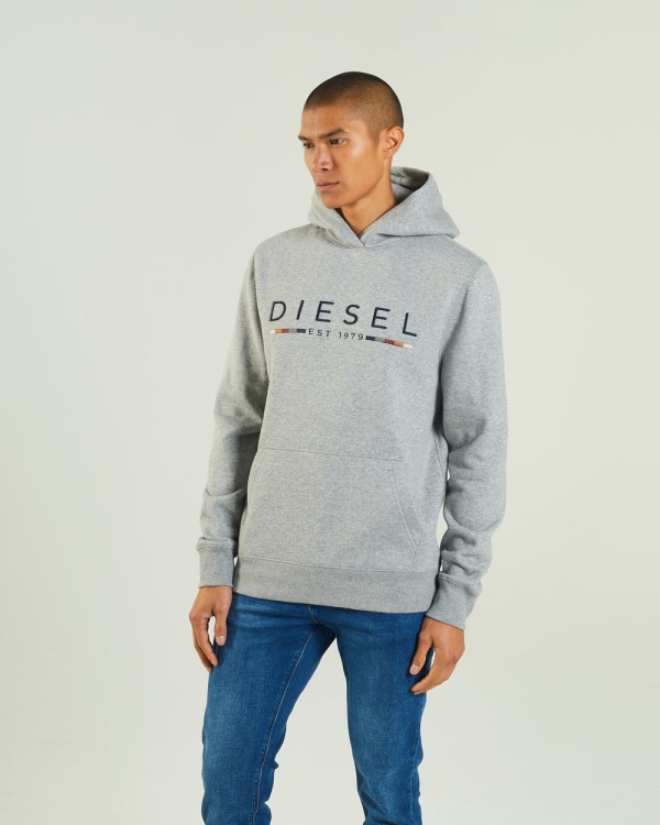 Diesel Franklin Hood Grey Marl