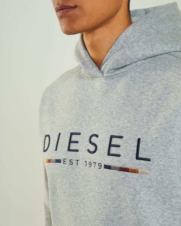 Diesel Franklin Hood Grey Marl