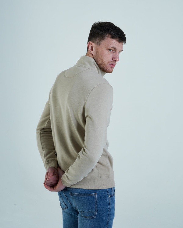 Diesel Dawayne Funnel Neck Wafer Beige