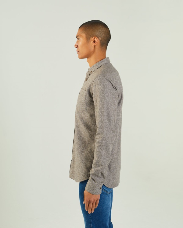 Diesel Edmund Ls Shirt Grindle Grey