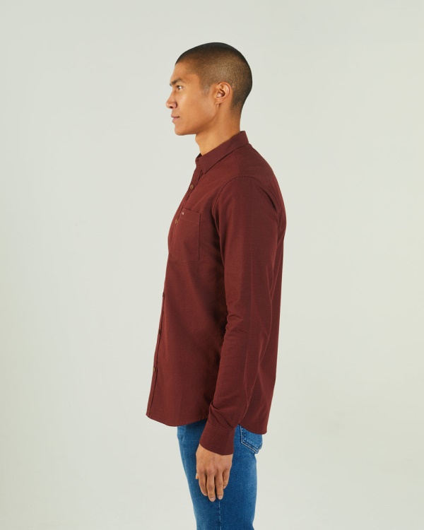 Diesel Drummer L/S Shirt Vineyard Red