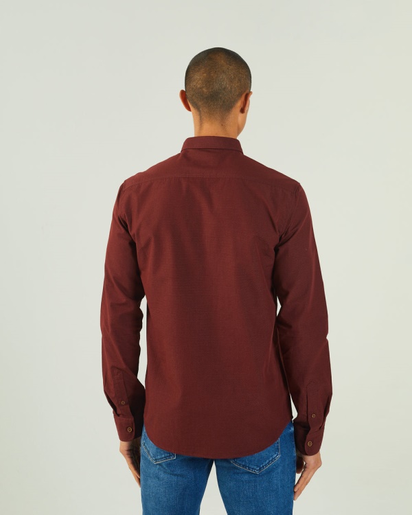 Diesel Drummer L/S Shirt Vineyard Red