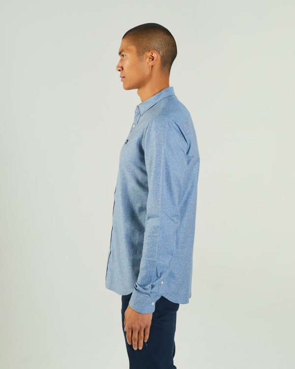 Diesel Hesten Grindle Shirt Snorkel Blue