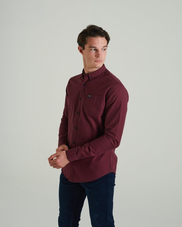 Coltrane Shirt Red Oxide Diesel