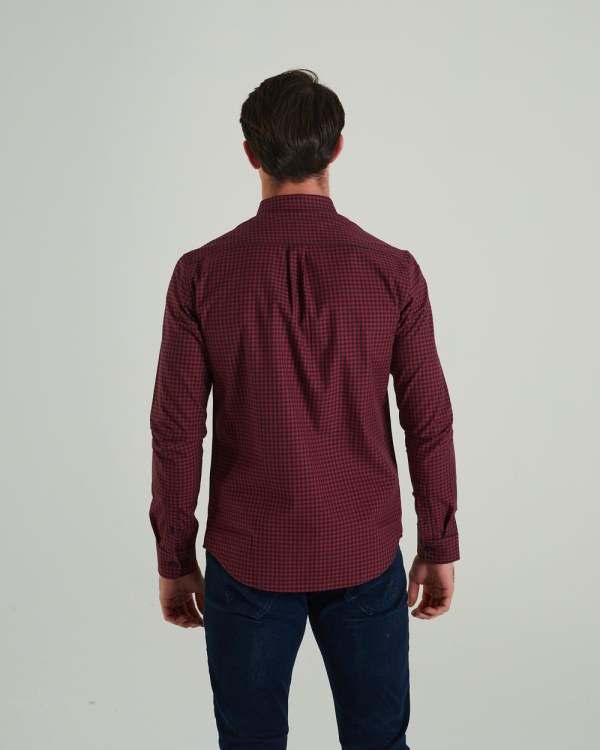 Coltrane Shirt Red Oxide Diesel