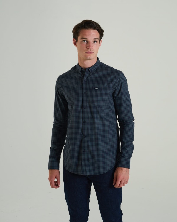 Diesel Coltrane L/S Shirt Verdi Green Green