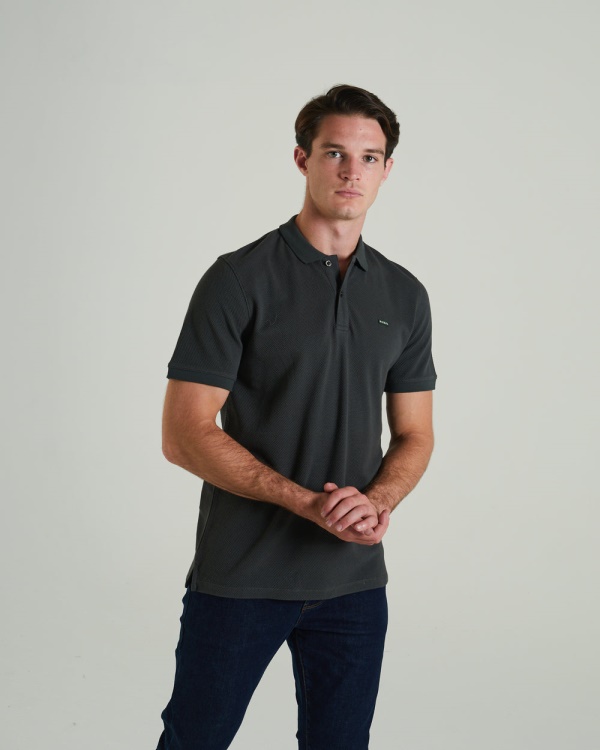 Ramsdale Polo Deep Pine Diesel Green