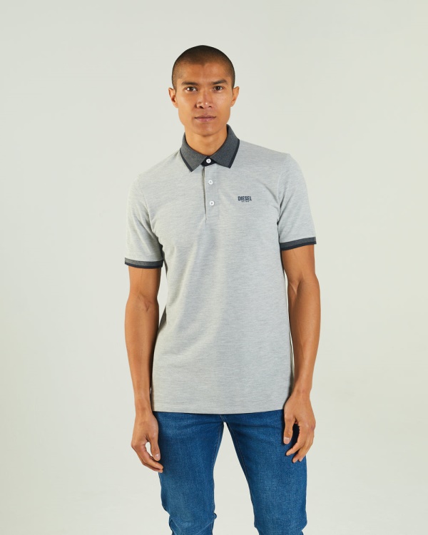 Diesel Lacazette Polo Blizzard Ivory