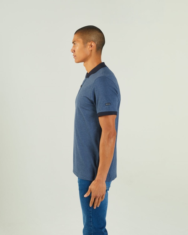 Denzel Polo Steel Indigo Diesel Blue