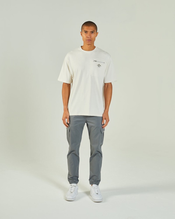 Adventure Tee Clay Ivory Diesel Ivory