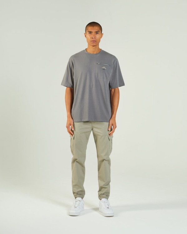 Grey Adventure Tee Rock Climb Diesel