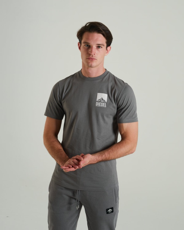Wilderness Tee Rock Climb Diesel Grey