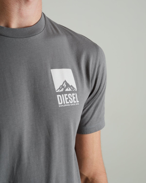 Wilderness Tee Rock Climb Diesel Grey