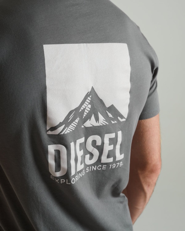 Wilderness Tee Rock Climb Diesel Grey