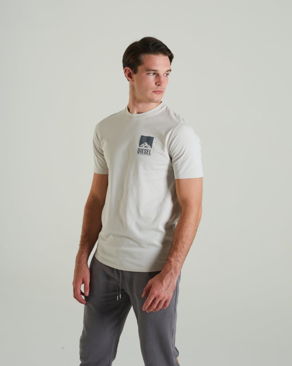 Diesel Wilderness Tee Clay Ivory