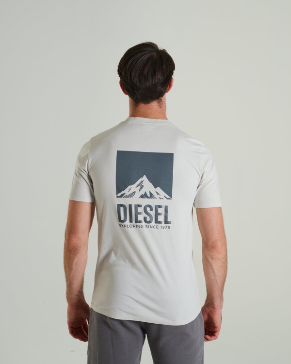 Diesel Wilderness Tee Clay Ivory