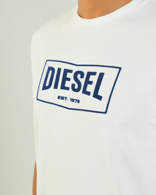 Diesel Miller Tee Dove White