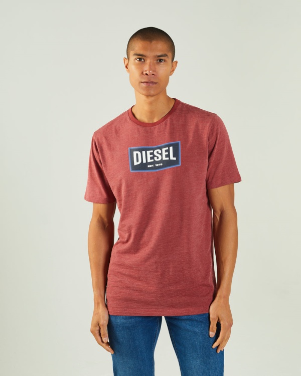 Diesel Matisse Tee Red Oxide