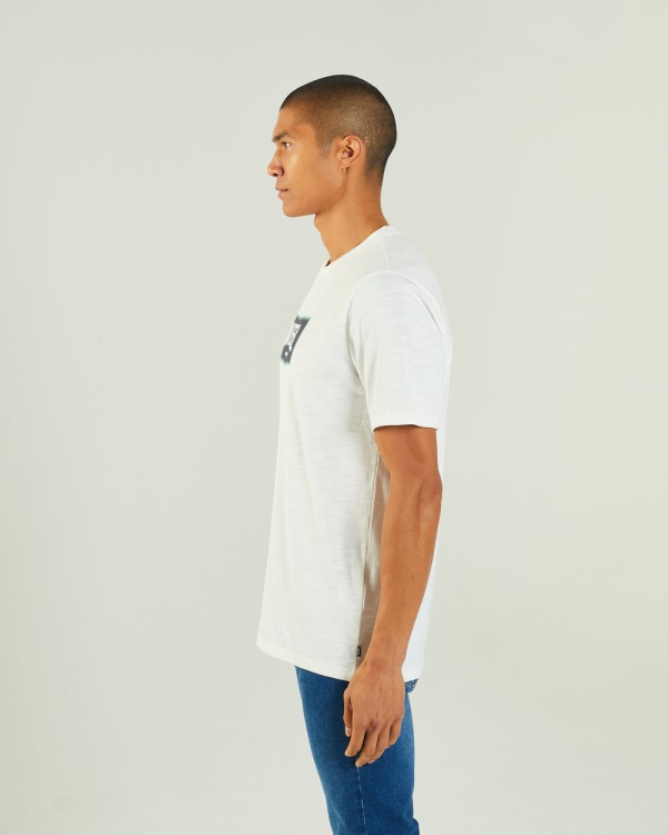 White Matisse Tee Dove Diesel