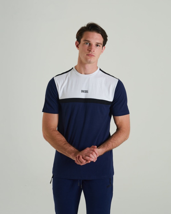 Diesel Draco Tee Sapphire Blue