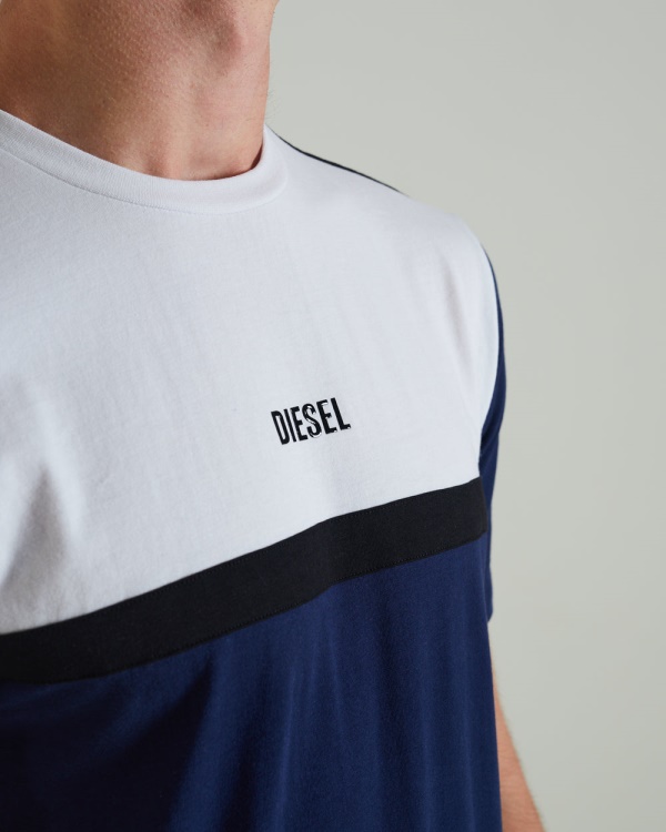 Diesel Draco Tee Sapphire Blue