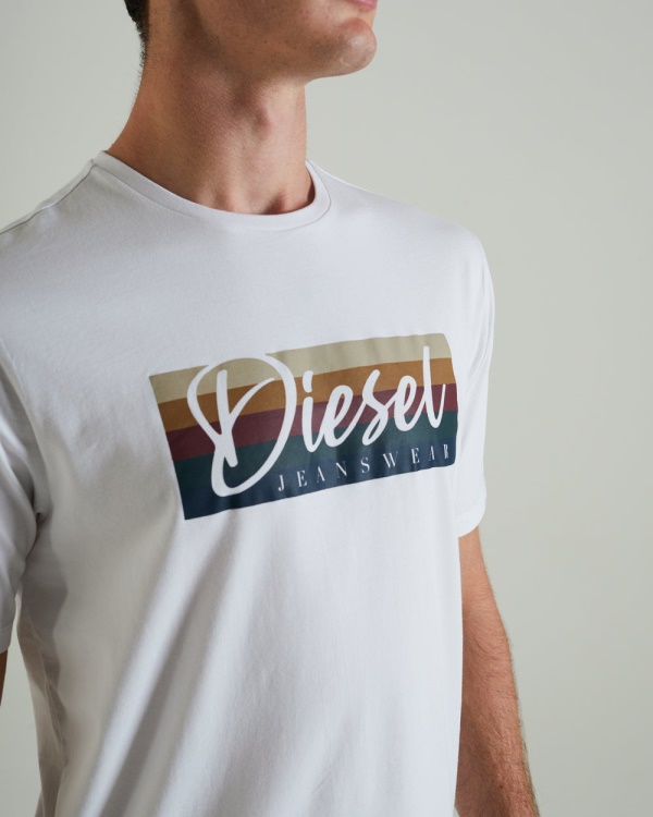 Diesel Patricio Tee Dove White