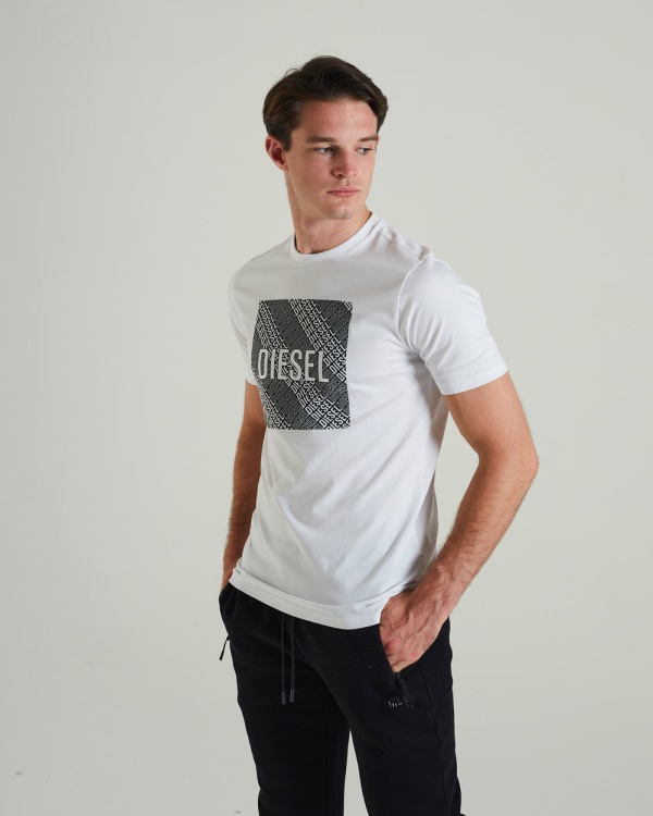 Diesel Garric Tee Optic White