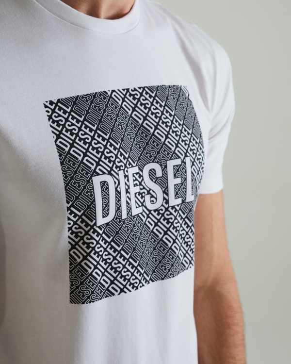 Diesel Garric Tee Optic White