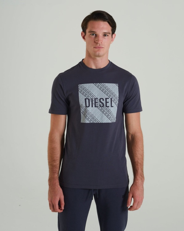 Grey Garric Tee Thunder Grey Diesel