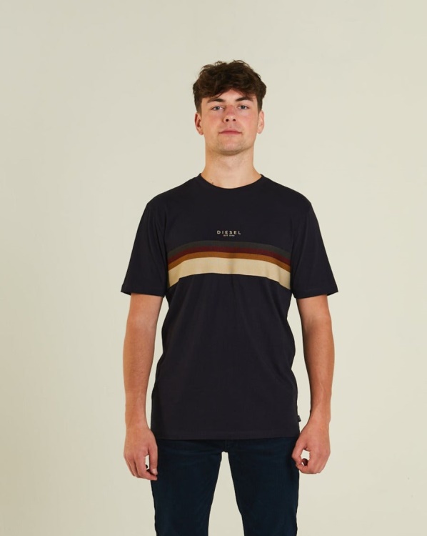 Diesel Dagon Tee Space Navy