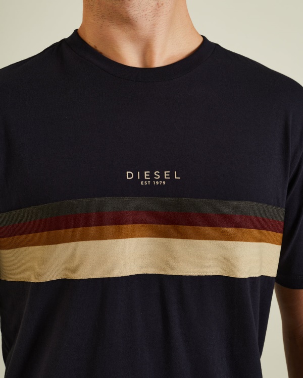 Diesel Dagon Tee Space Navy