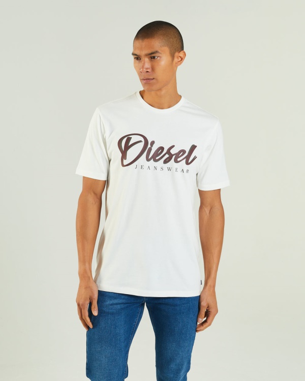 Diesel Philip Tee Dove White
