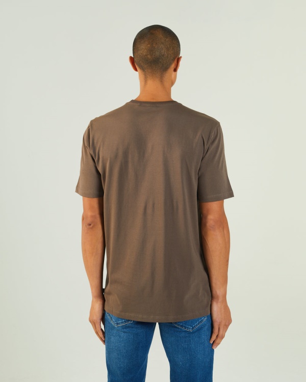 Grey Philip Tee Silt Stone Diesel