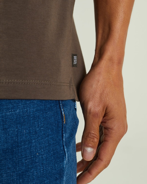 Grey Philip Tee Silt Stone Diesel