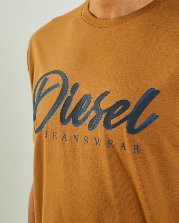 Diesel Philip Tee Maple Leaf Brown
