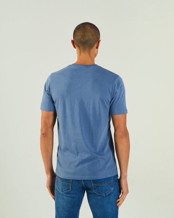 Basic Scott O Neck Mountain Diesel Blue
