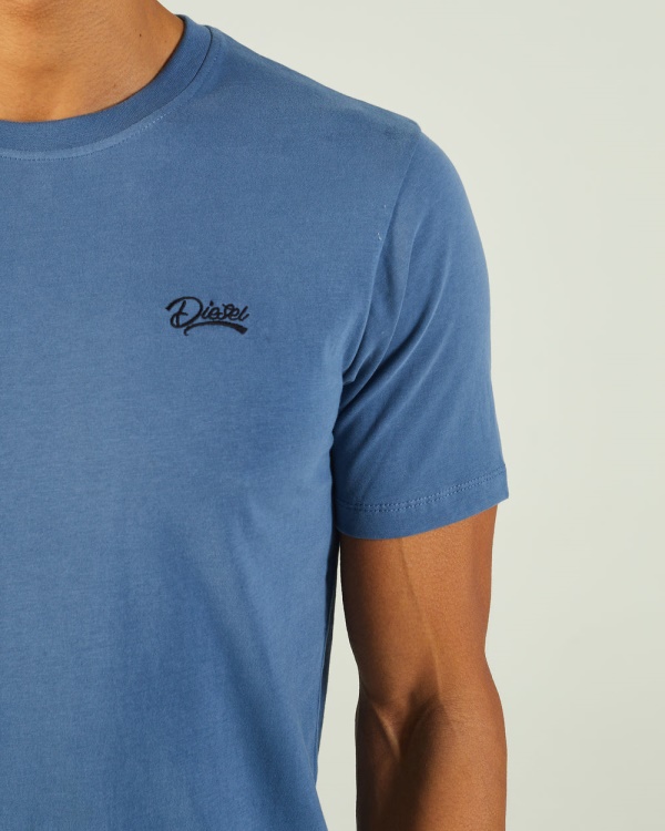 Basic Scott O Neck Mountain Diesel Blue