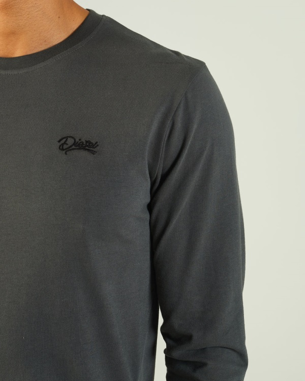 Basic Scott L/S Tee Pine Green Diesel Green