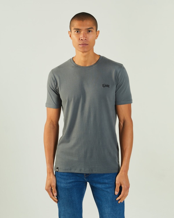 Diesel Basic Scott O Neck Tee Verdi Green Green