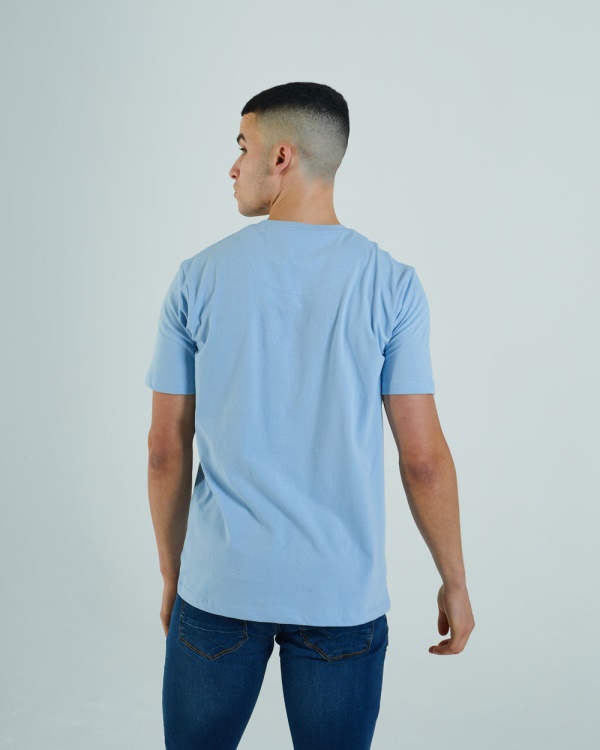 Diesel Basic Scott O Neck Tee Natural Blue