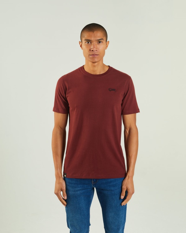 Basic Scott O Neck Tee Vineyard Diesel Wine