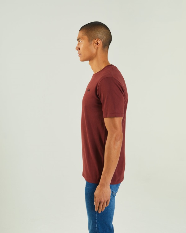 Basic Scott O Neck Tee Vineyard Diesel Wine