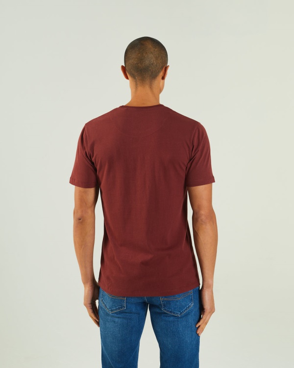 Basic Scott O Neck Tee Vineyard Diesel Wine