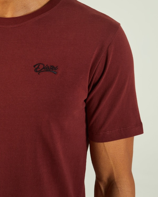 Basic Scott O Neck Tee Vineyard Diesel Wine