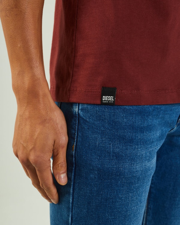 Basic Scott O Neck Tee Vineyard Diesel Wine