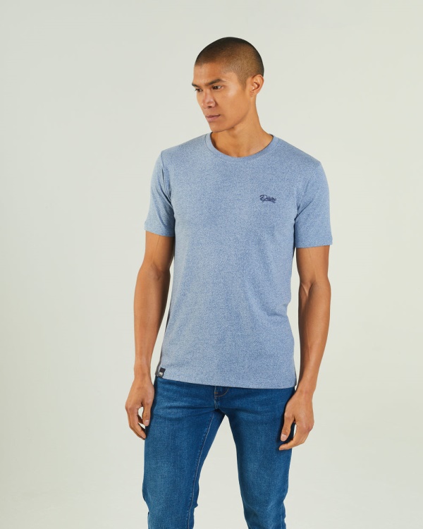 Diesel Basic Matt O Neck Mountain Blue